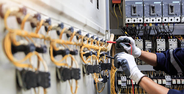 Professional Electrician technician working in Southside, AL